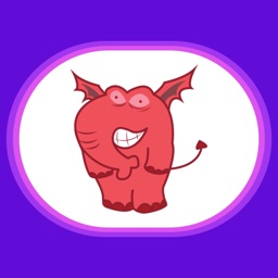Manny the Cute Elephan Stickers for iMessage