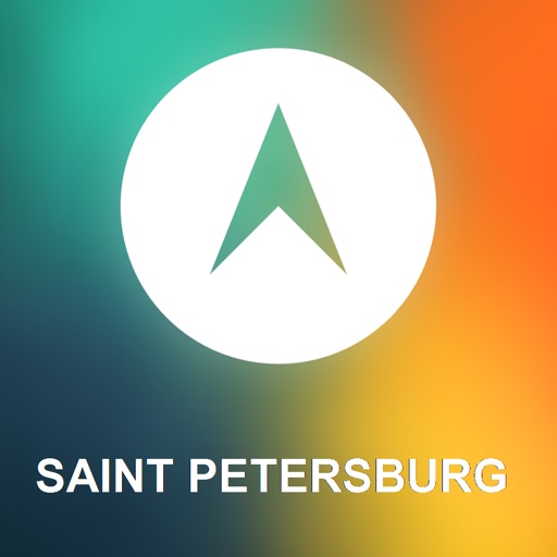 Saint Petersburg, Russia Offline GPS 1 icon