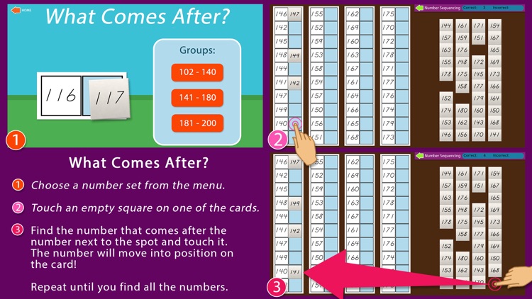 Number Sequencing 101 - 200