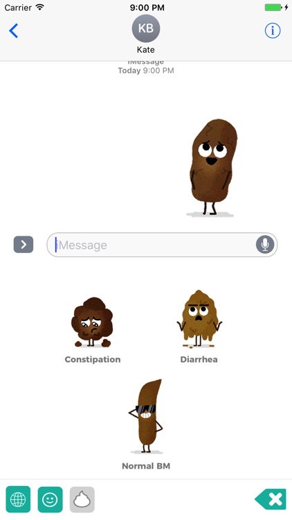 Poop Troop Emoji Keyboard screenshot-3