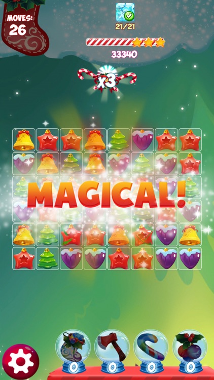 Santa Christmas Match 3 Puzzle