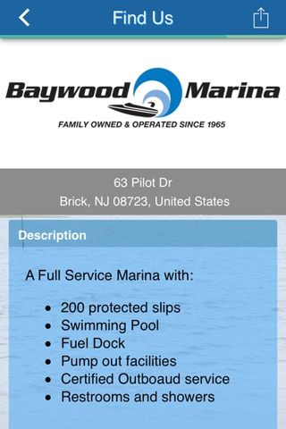 Baywood Marina, Brick, NJ screenshot 2