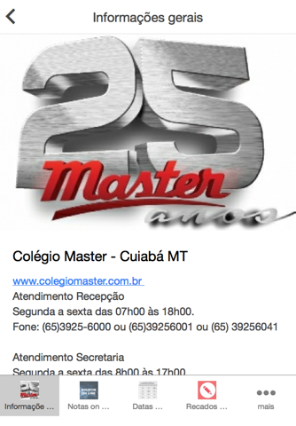 Colégio Master Cuiabá screenshot 2