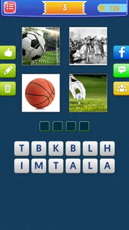 Game screenshot 1000 PICS Puzzle - 4 Pics Guess What's the 1 Word apk