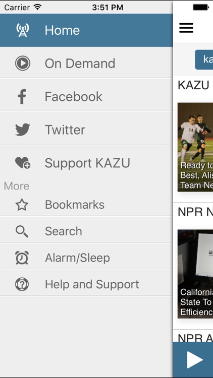 KAZU Public Radio App