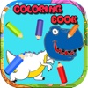 Coloring Book for Little Kids - Dinosaur Animals
