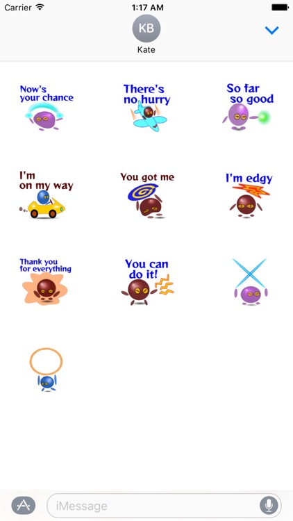 Mooz The Future Robot Stickers