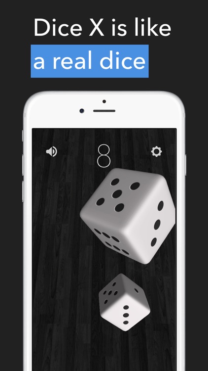 Dice X ▸