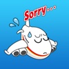 Sory Airline Funny Stickers