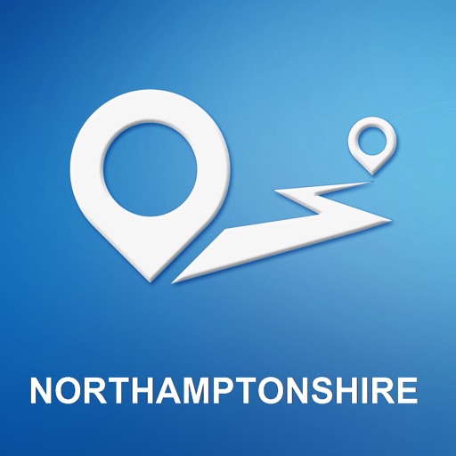 Northamptonshire, UK Offline GPS Navigation & Maps icon