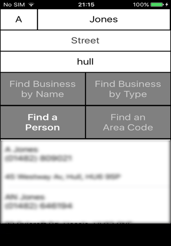 Phone Directory UK screenshot 2