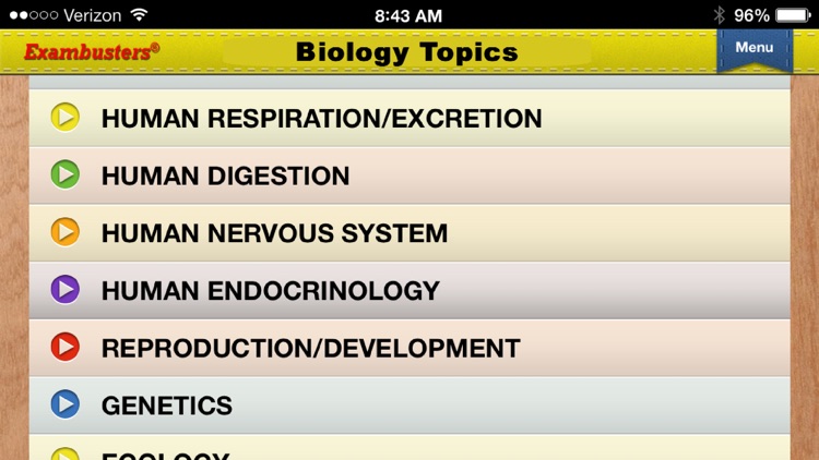 AP Biology Prep Flashcards Exambusters