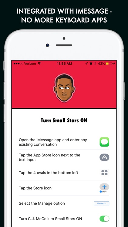 C.J. McCollum Small Stars