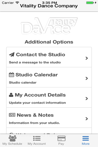 Vitality Dance Company screenshot 2