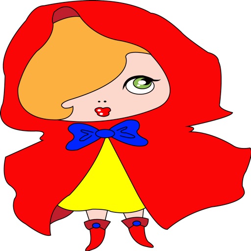 Red Riding Hood Coloring Game iOS App