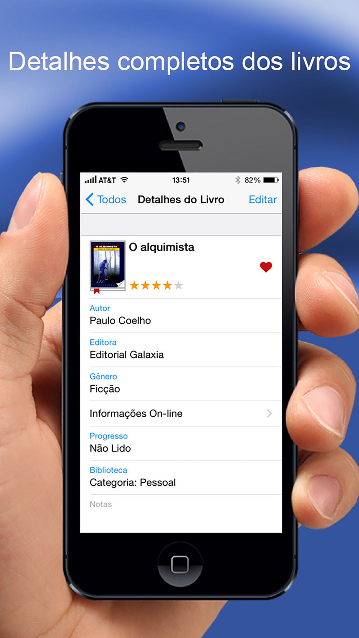 Screenshot do app BookBuddy