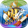 Painting & Coloring Picture Sea Animal for Kid Pro