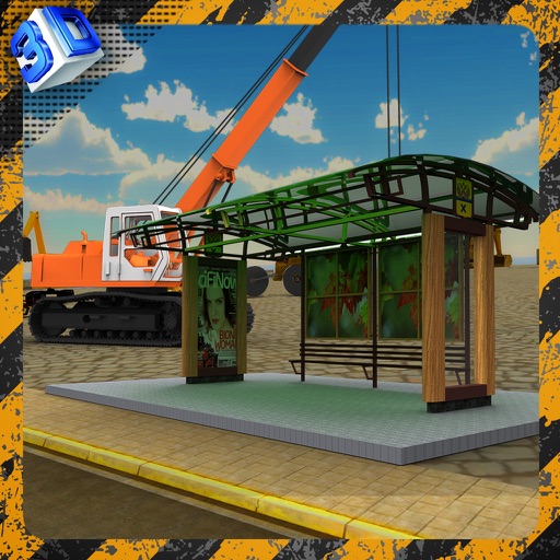City Construction Bus Station – Builder Game Sim Icon