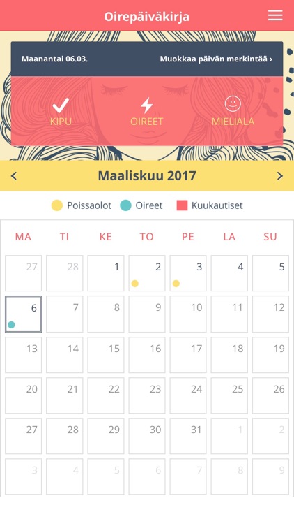 Moona Oirepäiväkirja