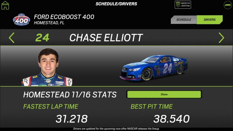 NASCAR RACEVIEW MOBILE screenshot-3