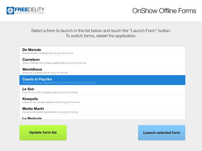 Freedelity Offline Forms(圖1)-速報App