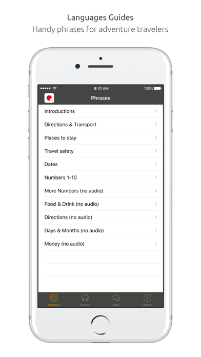 How to cancel & delete Japanese Language Guide & Audio - World Nomads from iphone & ipad 2