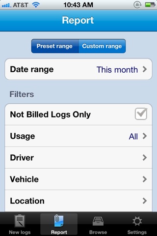 Milog - mileage log tracker screenshot 2