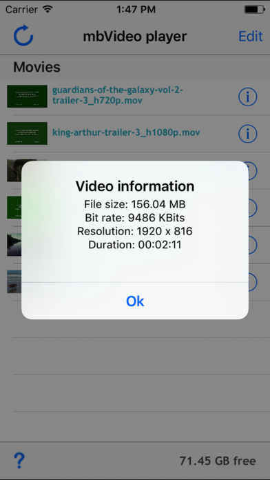 How to cancel & delete mbVideo - The Video Player from iphone & ipad 3