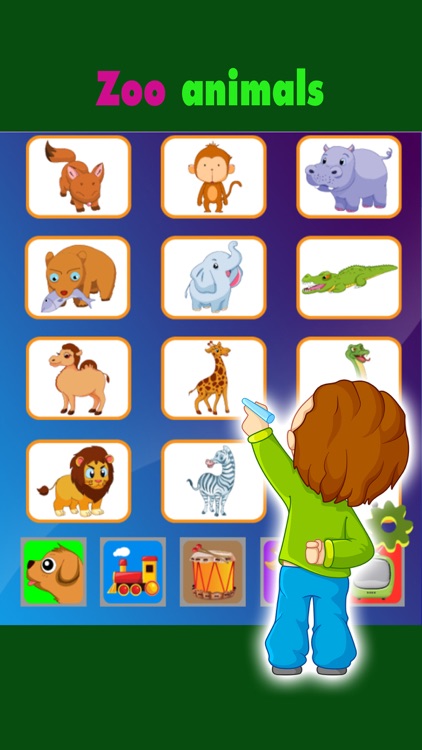 Animals puzzle cards games for kids