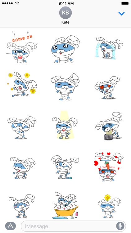 Daily life of Bluetoo - NHH Animated Stickers