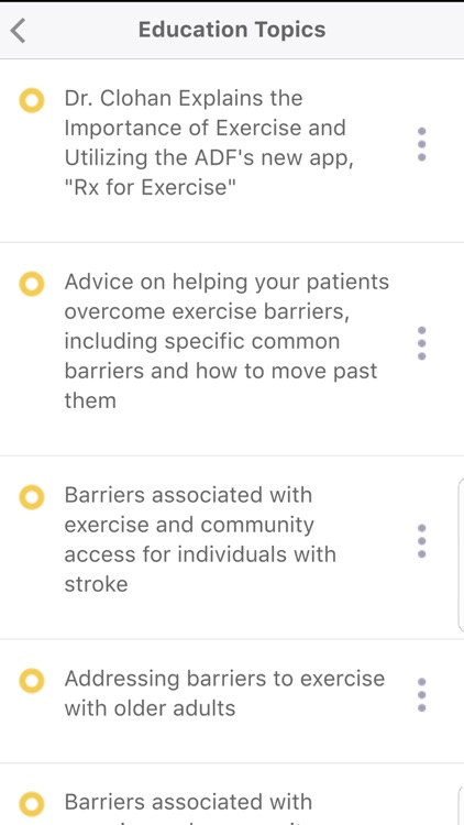 Rx for Exercise