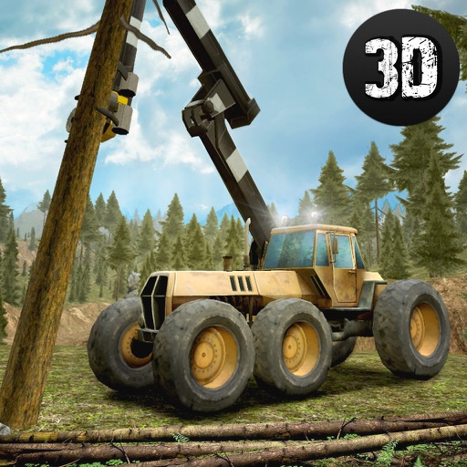 Heavy Logging Harvester Truck Simulator Full Icon