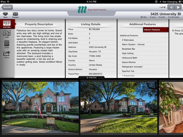 West University Real Estate for iPad(圖2)-速報App