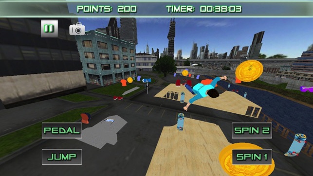 Roller Skating 3D Fun Top Speed Skater Racing Game(圖3)-速報App