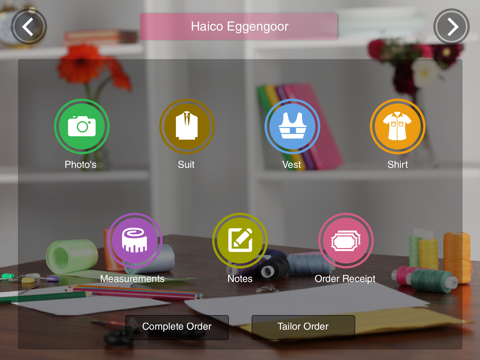Tailor Ordering screenshot 3