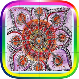 Mandala Puzzle Book Game For Adults