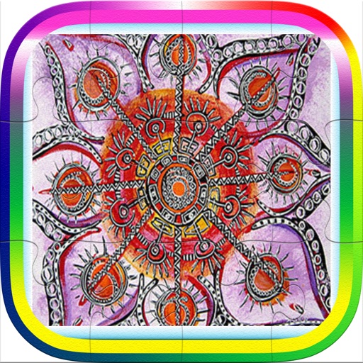 Mandala Puzzle Book Game For Adults