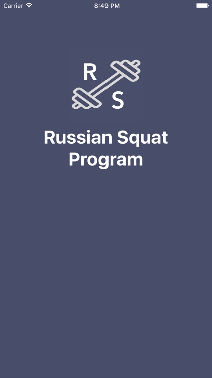 Russian Squat Program