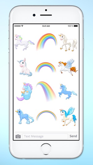 Unicorns and Rainbows Sticker Pack(圖3)-速報App