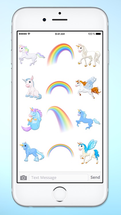 Unicorns and Rainbows Sticker Pack