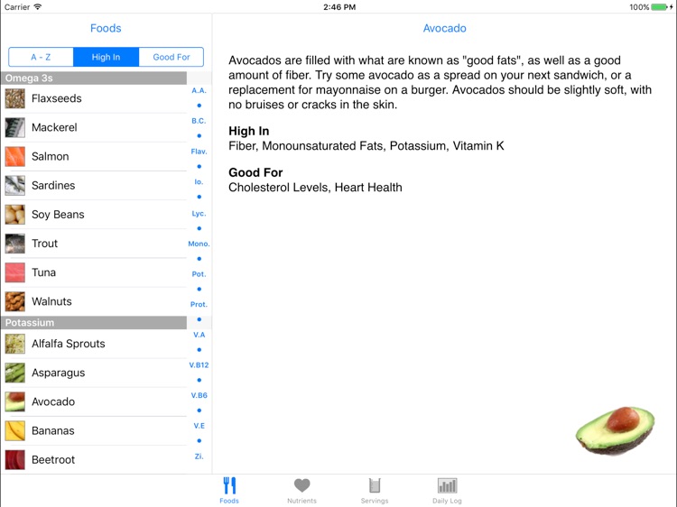 iEatHealthy for iPad - Eat Right Without Dieting