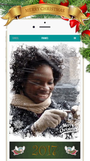 Merry Christmas Photo Editor & Stickers + Frames(圖2)-速報App