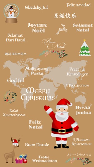 Merry Christmas Around The World