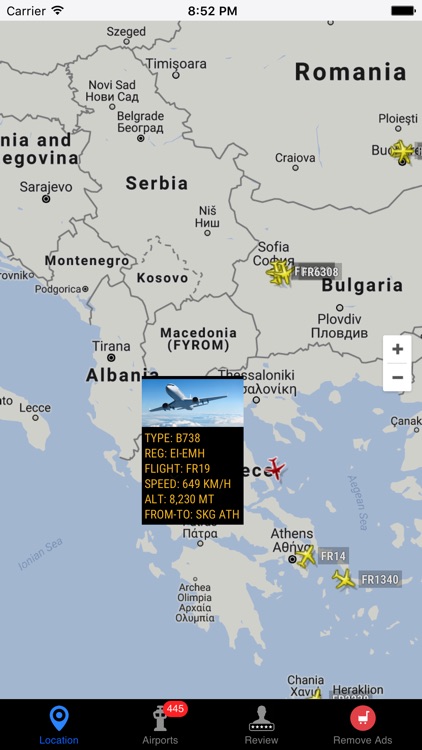 Air Tracker For Ryanair