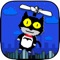 Gotham City Kitty Copter - Retro superhero action!