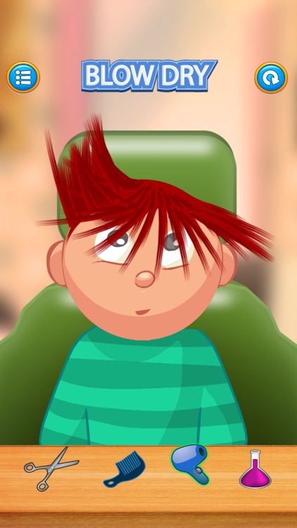 Child game / red hair cut screenshot-3