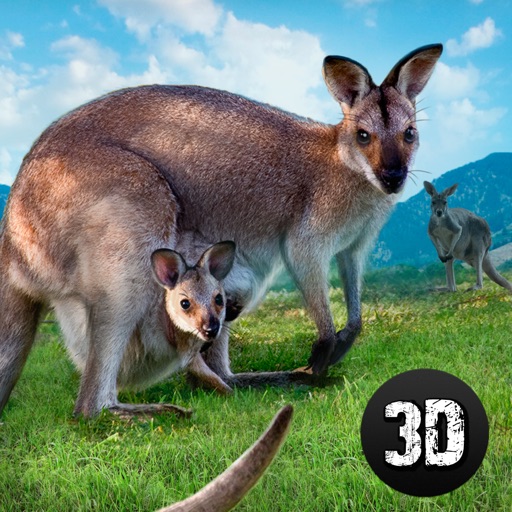Red Kangaroo Survival Simulator Full Icon