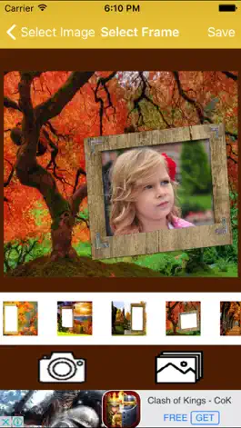Game screenshot Nature Photo Frame And Pic Collage apk