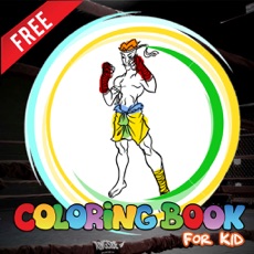 Activities of Coloring Pages Family Friendly Amazing Muay Thai