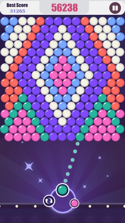 Bubble Shooter Flat